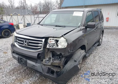 2012 Honda Pilot Ex-L from USA, damaged, VIN 5FNYF4H53CB083101